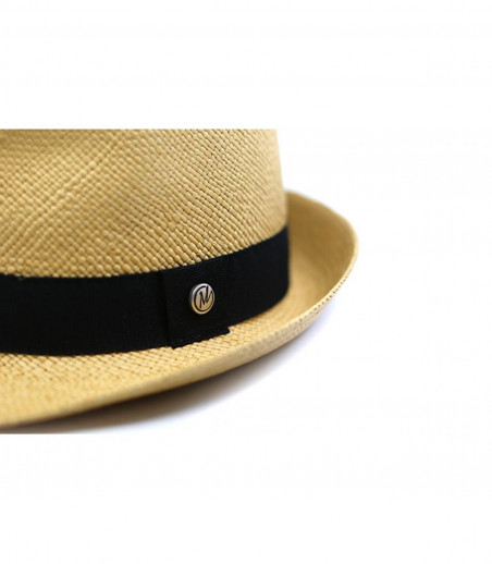 trilby paille galon